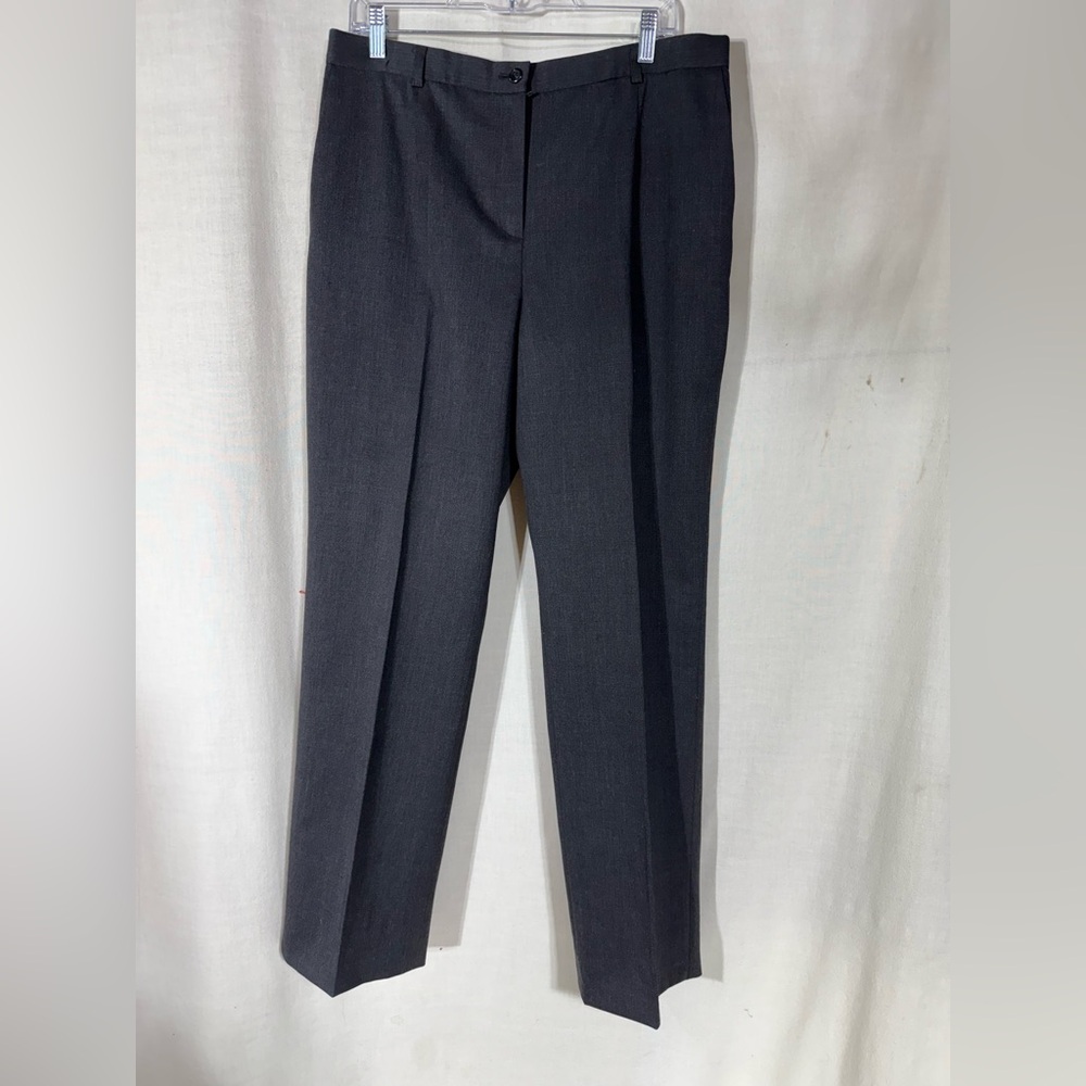 Pendleton Dark Gray 98% Virgin Wool Women's Trousers Size 14